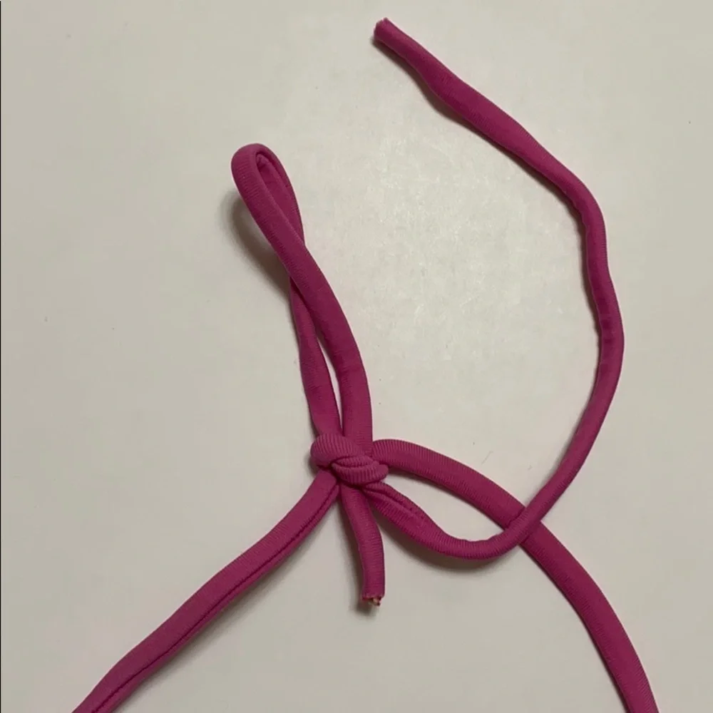 Ralph Lauren kids pink bikini top only size: 12